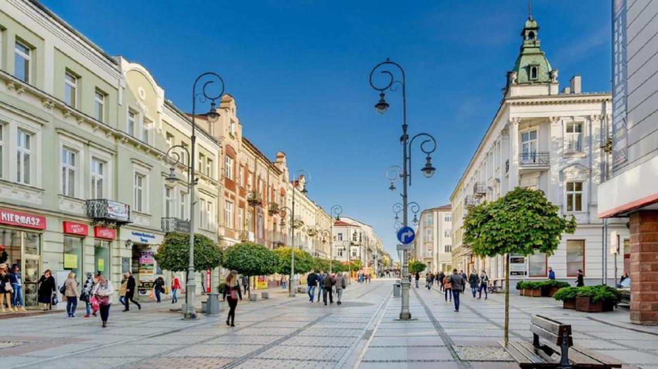 Apartamenty Centrum Panoramiczna Mala Dwojka Swan Labedz Promenada Klimatyzacja Lodowa キェルツェ エクステリア 写真