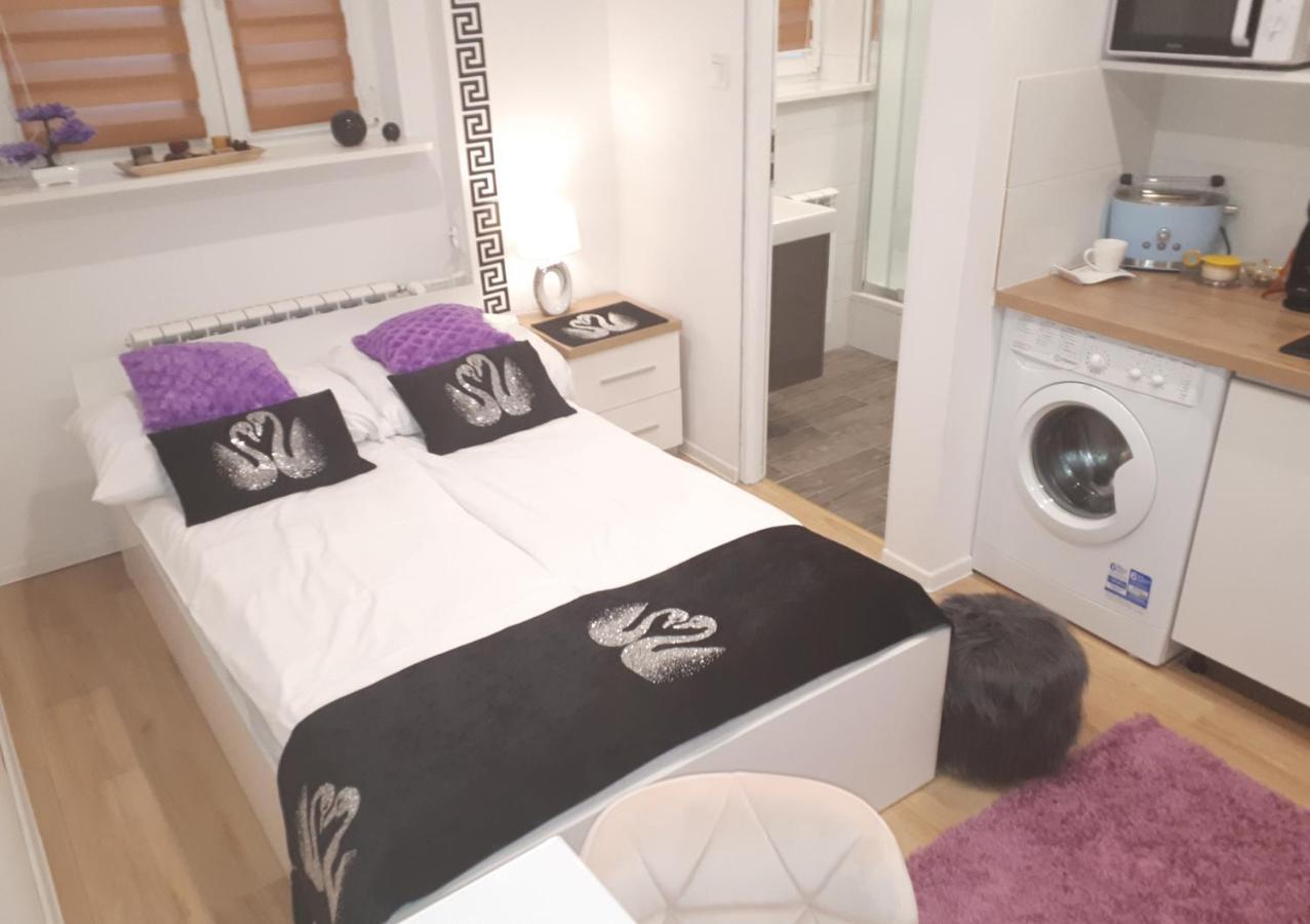 Apartamenty Centrum Panoramiczna Mala Dwojka Swan Labedz Promenada Klimatyzacja Lodowa キェルツェ エクステリア 写真